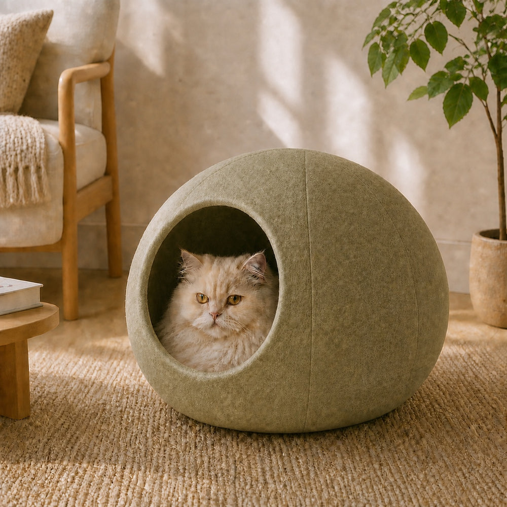 Zuremi Soft Cat Cave side view